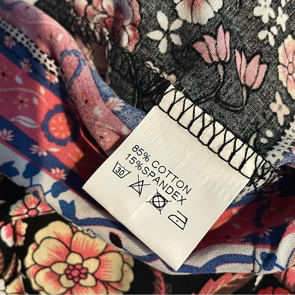 BOHO FLORAL PRINTED SUMMER DRESS WITH POCKETS - Picture 6 of 9